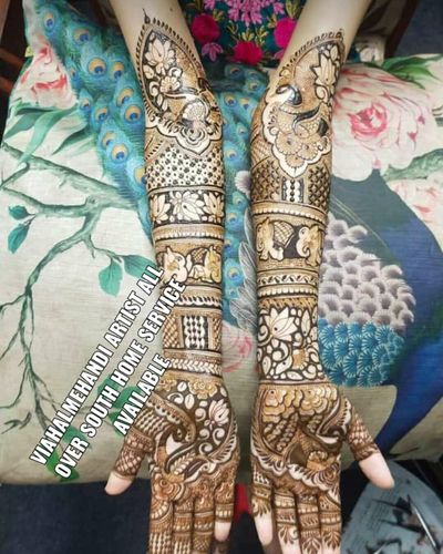 face mehandi design