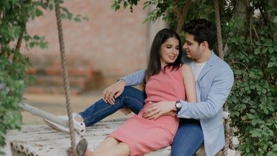 Sushmita and Akshit - Prewedding shoot in Delhi - Safarsaga Films