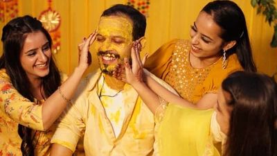 kawish’s haldi