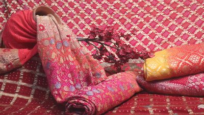 Nirmal Creations - Bandhani sarees