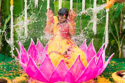 Tejal Half Saree Ceremony