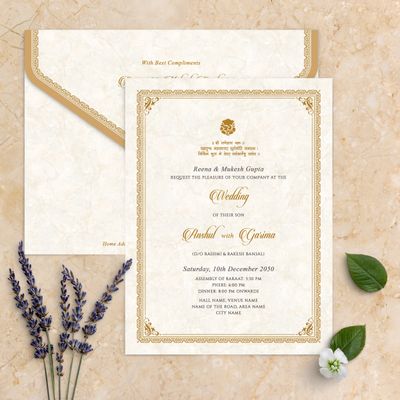 Traditional Wedding Invitations