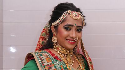 Gujrati Bridal Look