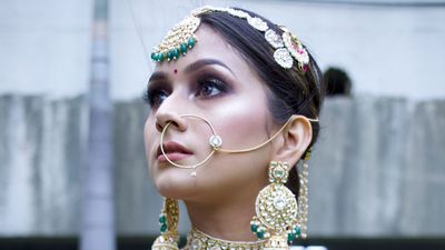 Non Bengali Bridal Makeup