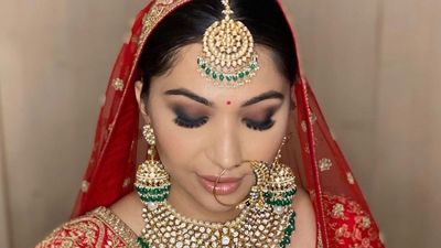 Smokey Eye Bridal Makeup 