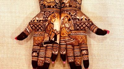 Best Bridal Mehndi Design