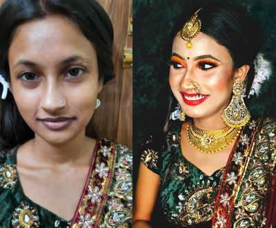 Non-Bengali Bride