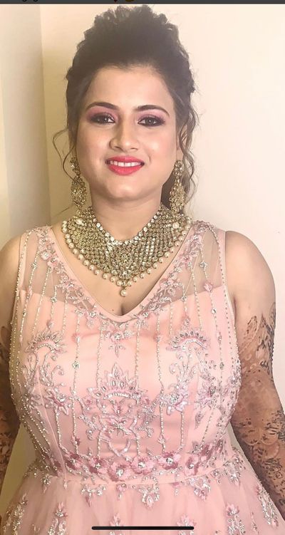 Marathi bride Engagement 