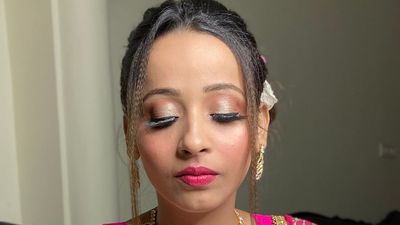 Ritika’s party makeup