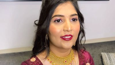 Anuhiya Reception Makeup