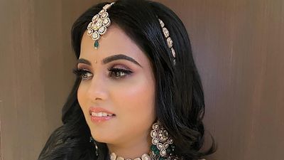 Sangeet & Bridal look for Rhea 