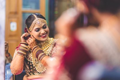 bridal makeup of kritika