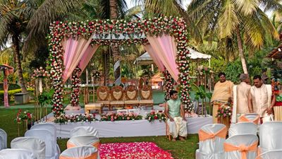 outdoor wedding Bangalore ( Gobi guddu resort)