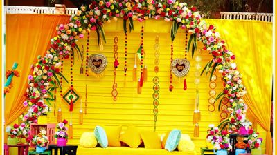 Latest Haldi Decor Ideas