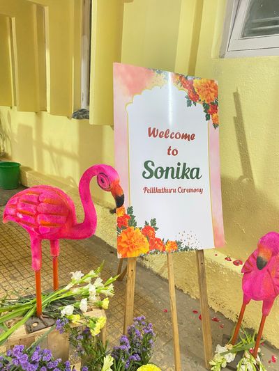 Sonika’s Pellikuthuru ceremony 