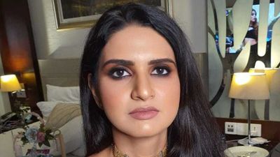 Ankita's elgegant make up