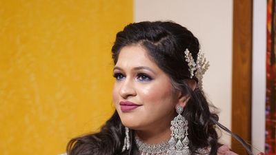 Bride Kalyani Sangeet Look