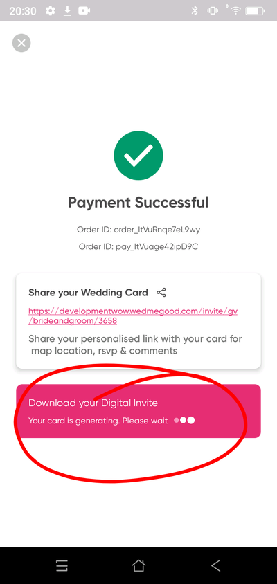 wedding click - testing images upload