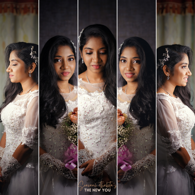 Anitha's Christian wedding