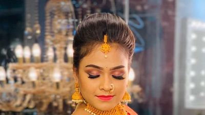 Hima's wedding look