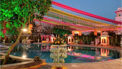 Indana Palace Jodhpur wedding decoration