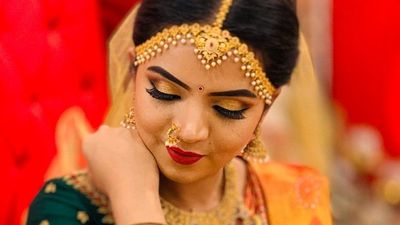 Amulya's wedding look
