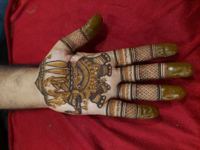 25th Wedding Anniversary Mehndi