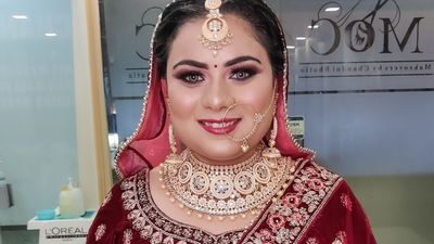Pooja's wedding look