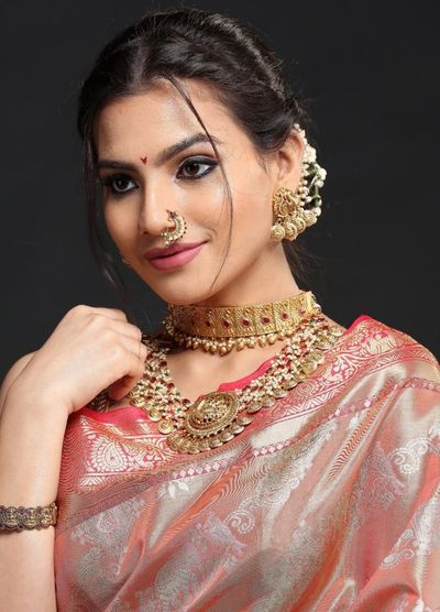 My E-commerce shoot Maharashtrian bride look 