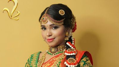 South Indian Bridal Look