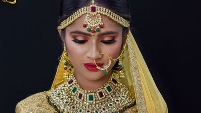 North Indian bridal look