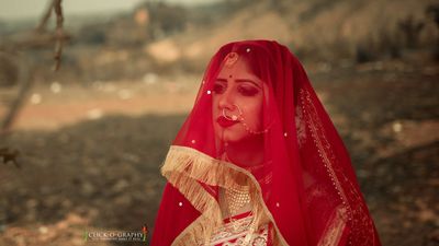 Bride on the street