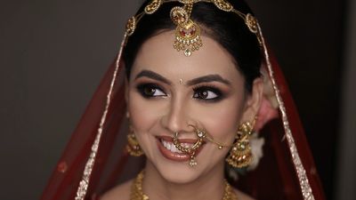 Anisha’s Bridal look 