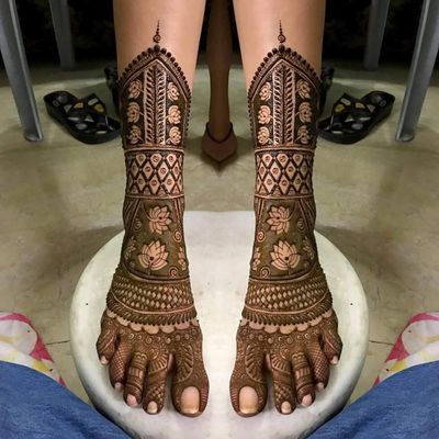 bridal mehandi artist real