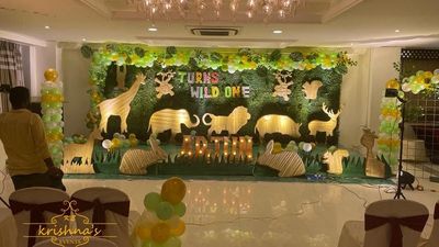 Arjun’s 1 st Birthday Wild one  Theme at Vivaha Bojnambu