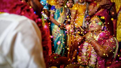 Thoshini Gokul (telugu tamil wedding)