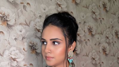 Priyanka- Retro Engagement Glam