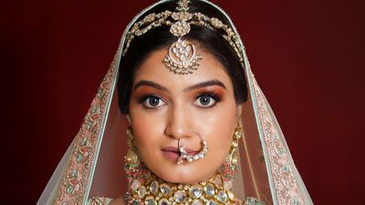 bridal makeup - ctc India shoot