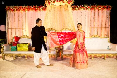 Aklesh Tulika Wedding Receptio