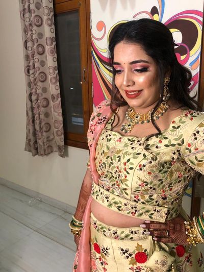 Sangeet bride