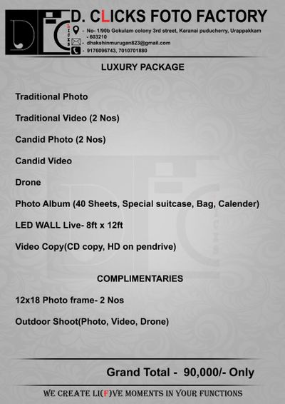 Package And Details