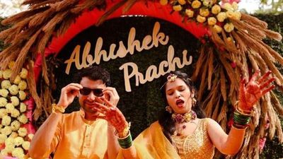 Abhishek & Prachi’ s Haldi