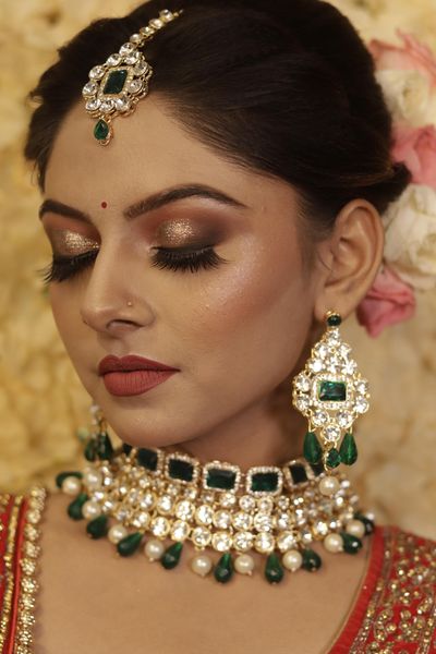 airbrush bridal makeup look