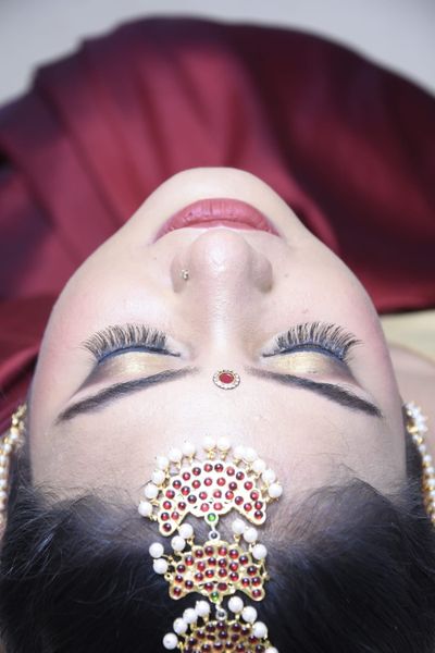 Model shoot for South Indian Bridal looks