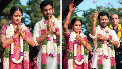 Abhijith weds Asmitha