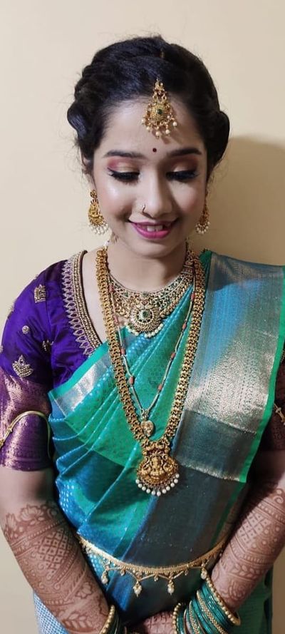 Engagement looks for South Indian Brides