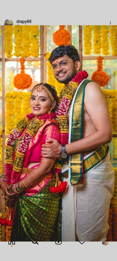 Beautiful couple (Kalyanam- Muhurtham)