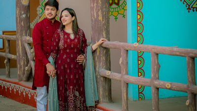 Ayush Muskan Pre-wedding