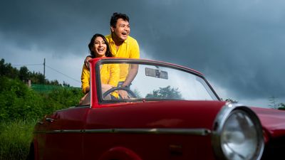 Vidhi & Abhishek : Couple shoot at Sets in the city, Mumbai