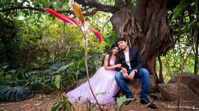 Sharayu & Ninad : Couple shoot at Grape County, Nashik